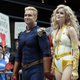 Antony Starr and Erin Moriarty